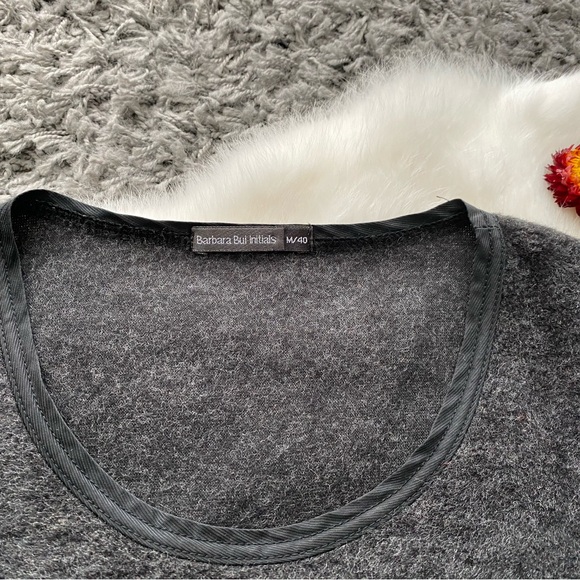 Barbara Bui Wool Crew Neck Sweater - Picture 2 of 7